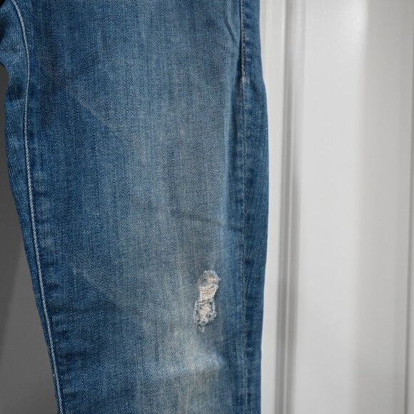 Mother Size 26 The Looker in Graffiti Girl Destroyed Skinny Jean - Picture 11 of 14
